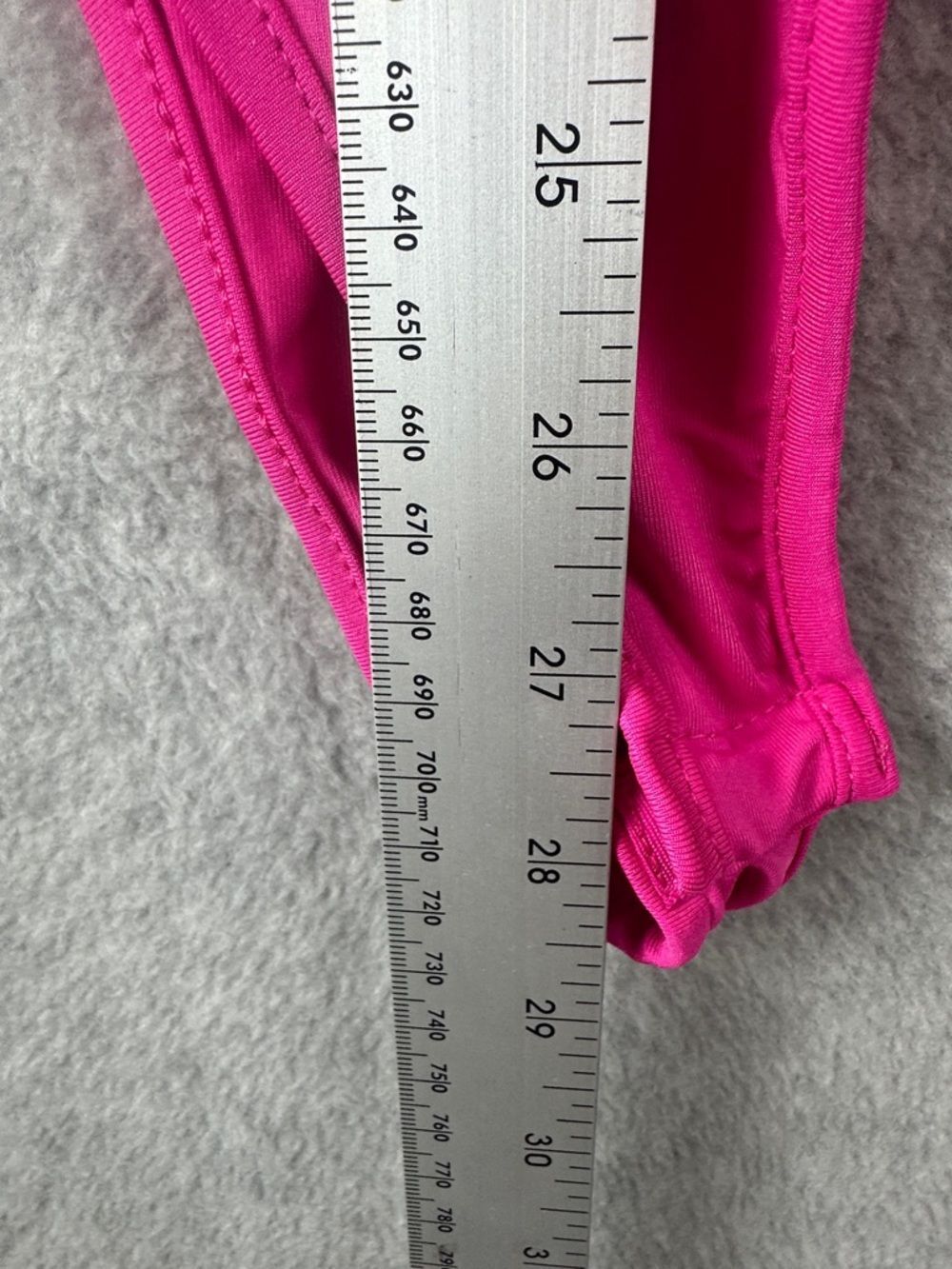 NEW Daisy Fuchsia Pink Women's Plus 1X Long Sleeve Scoop Neck Bodysuit - Picture 4 of 5